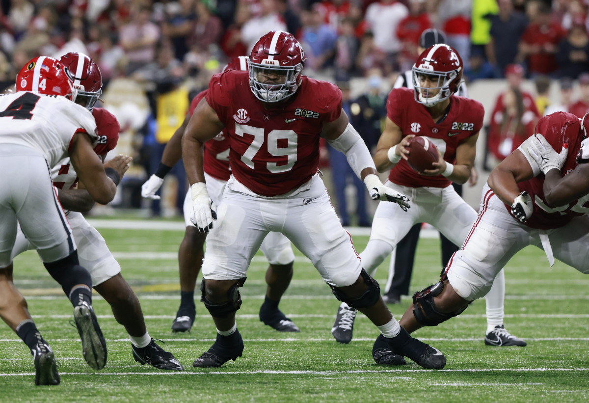 Chris Owens in his final game for Alabama